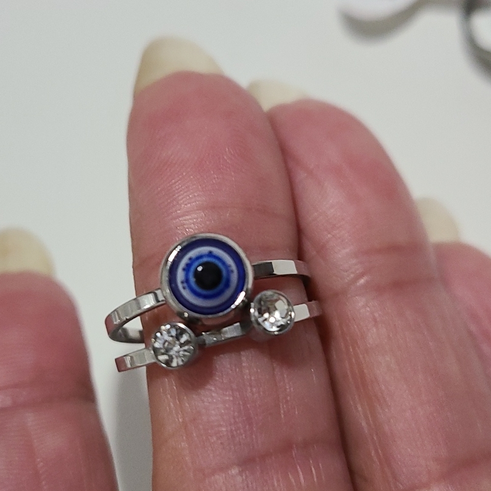 EVIL EYE RINGS - Picture 5 of 9